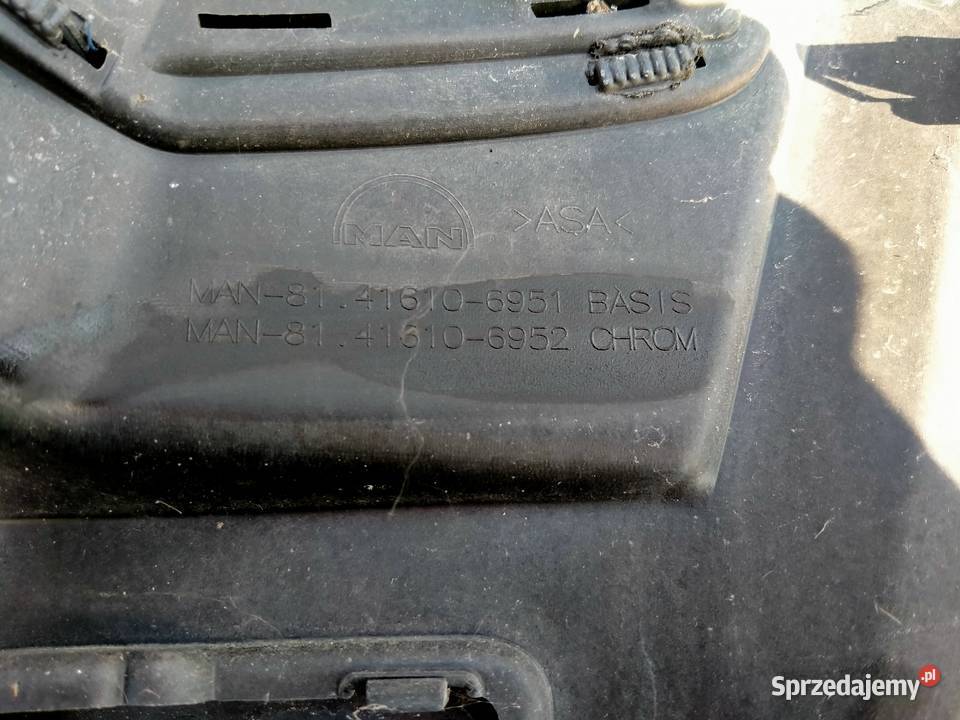 MAN TGX EURO 6 GRILL ATRAPA 81416106951 Kargowa sprzedam