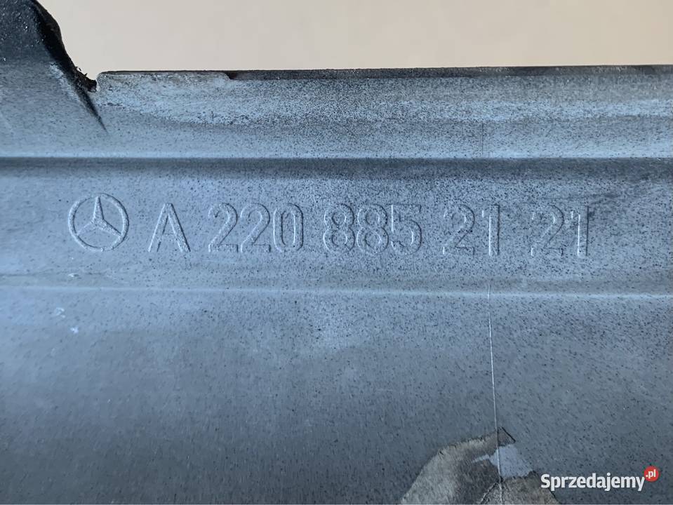 Listwa zderzaka tył A2208852121 mercedes s w220 Rok produkcji 2005 Szczecin