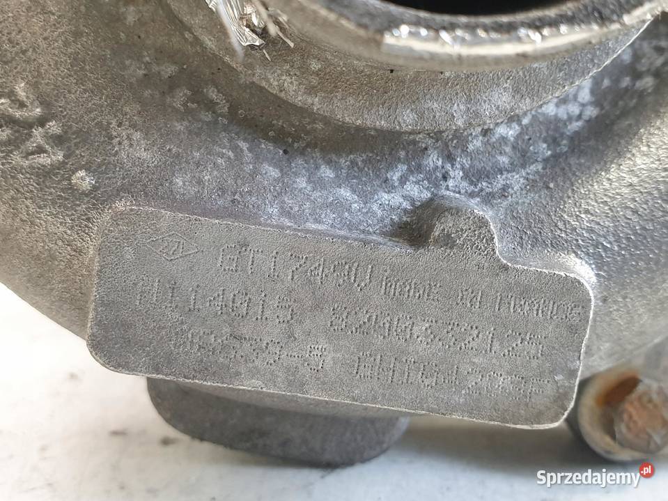 TURBOSPRĘŻARKA Renault Scenic II 19 DCI TURBO osobowe Turbosprężarki Chełm