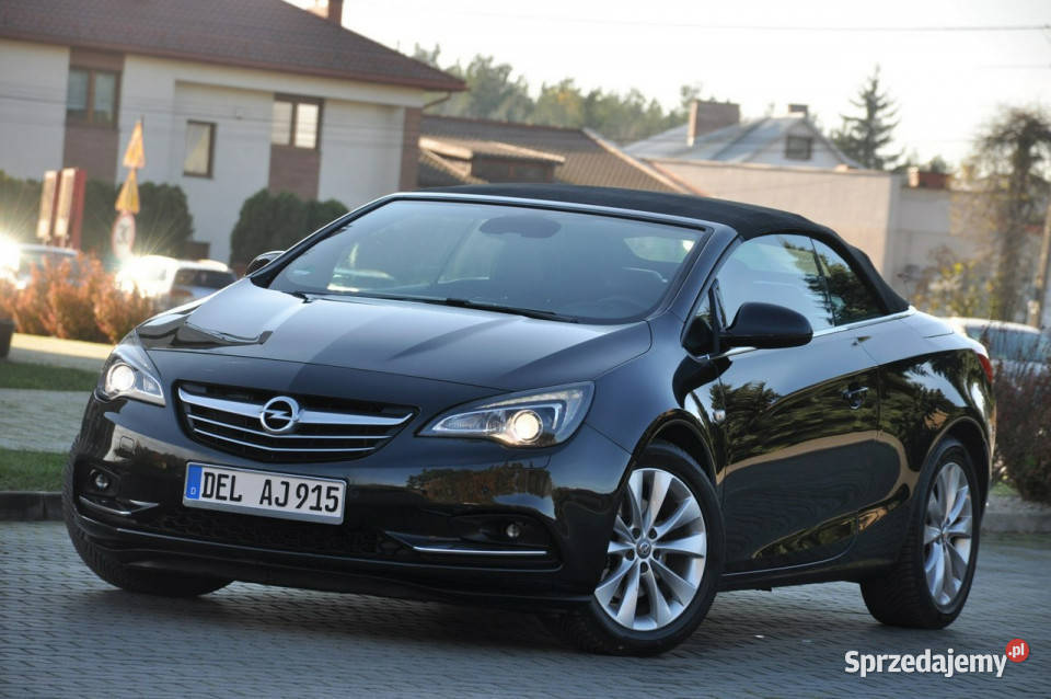 Opel Cascada GWARANCJA 14 140 Bezwypadkowy Nowy podgrzewane fotele Ostrów Mazowiecka