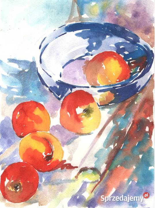 OBRAZ martwa natura akrylolejOWOCE Gryfów Śląski