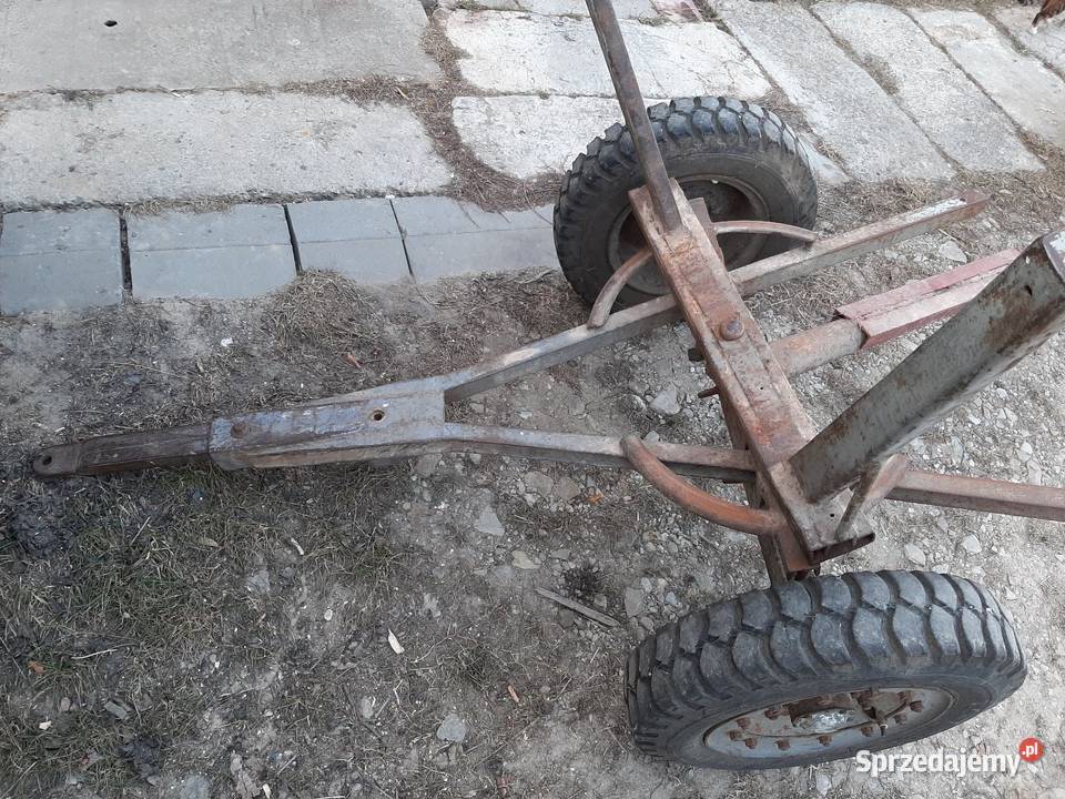 Wóz metalowy z paką do ciągnika c330 sam itp Dębica
