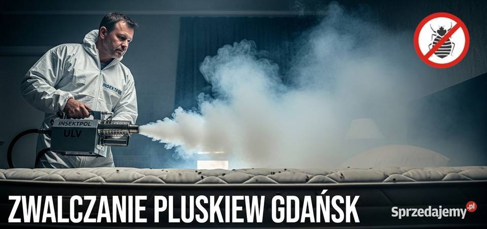 Zwalczanie pluskiew Gdańsk Odpluskwianie Utrzymanie czystości