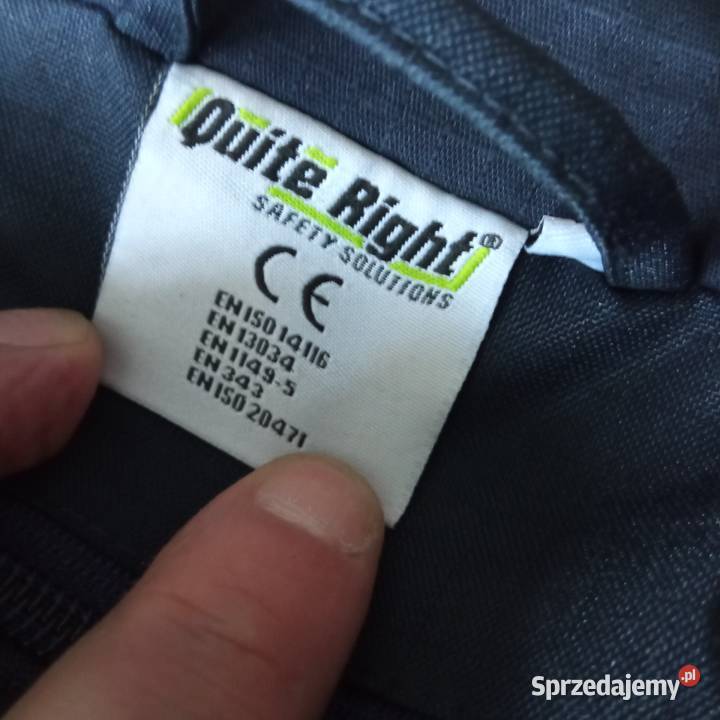 Kurtka odblaskowa z polarem Quite Right safety Odzież i bielizna męska Szczecin