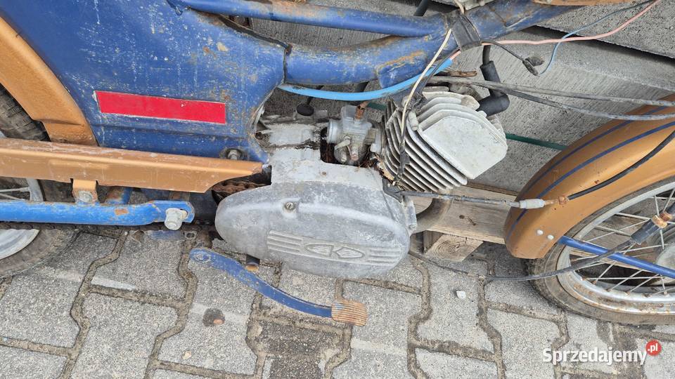 Motorynka zarejestrowana Hryniewicze