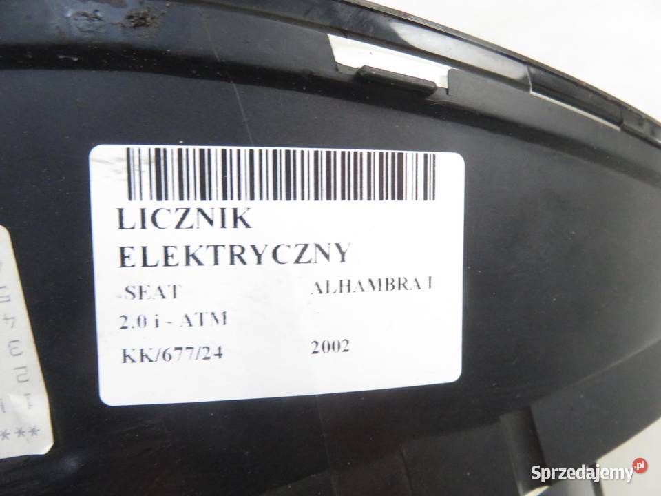 LICZNIK SEAT ALHAMBRA I 20 7M7920800H
