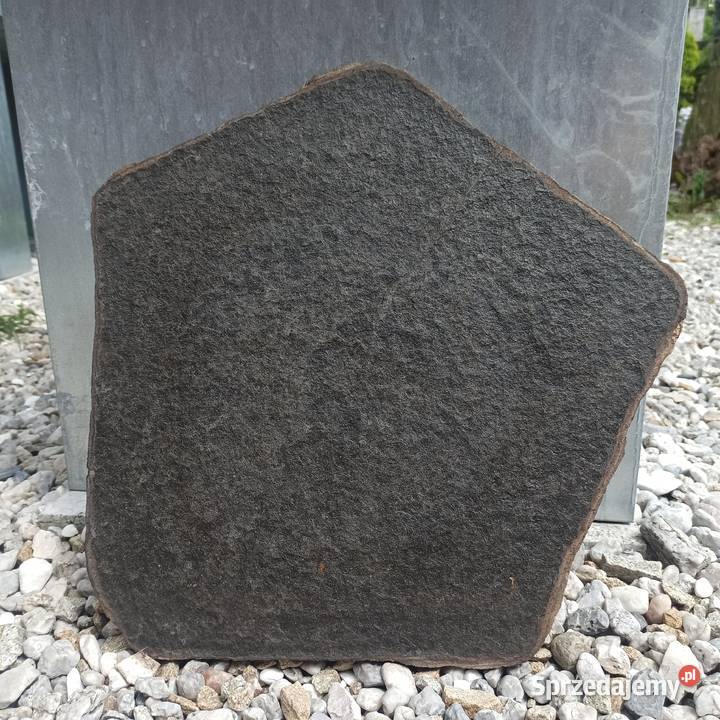 Kamień czarny na ścieżkowy na chodnik Palisada Chrzanów