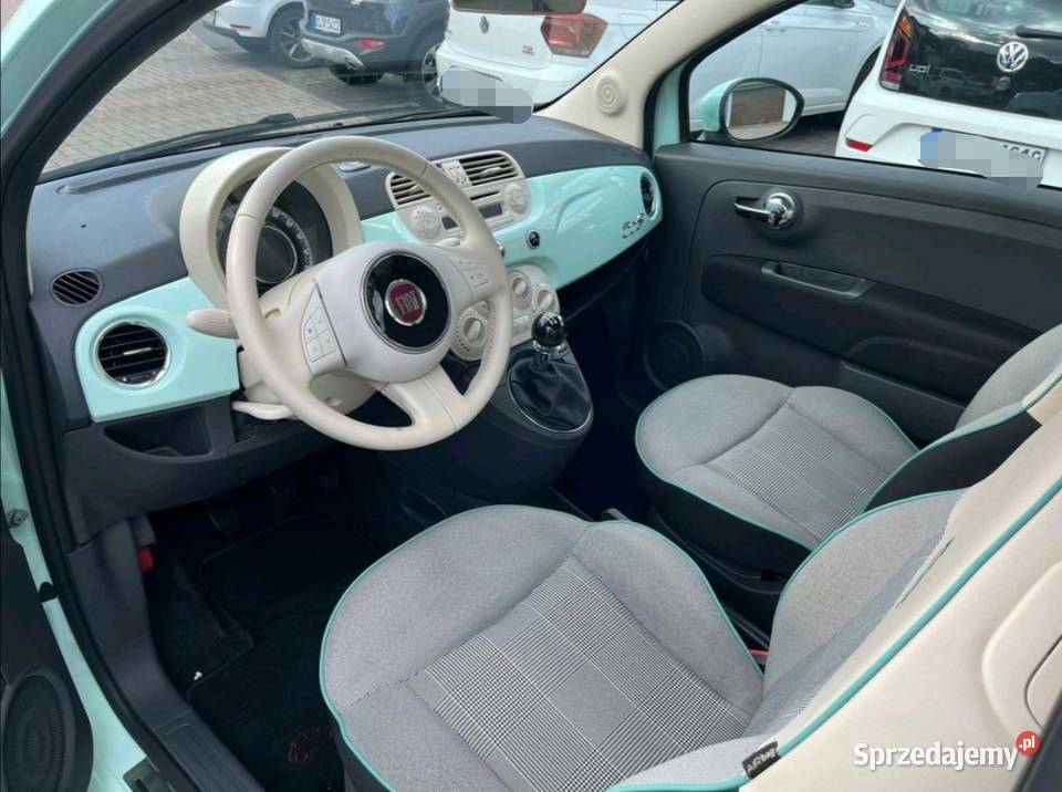 Fiat 500 kabriolet 12 klimatyzacja Kabriolet Łęki Strzyżowskie