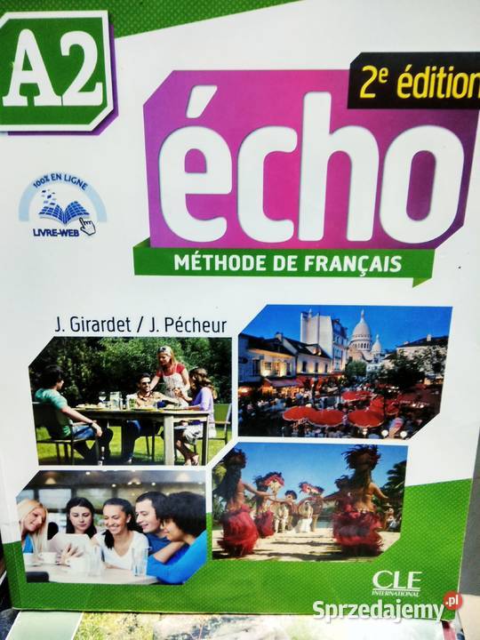 Echo a2 podręcznik francuski antykwariat szkolny mazowieckie