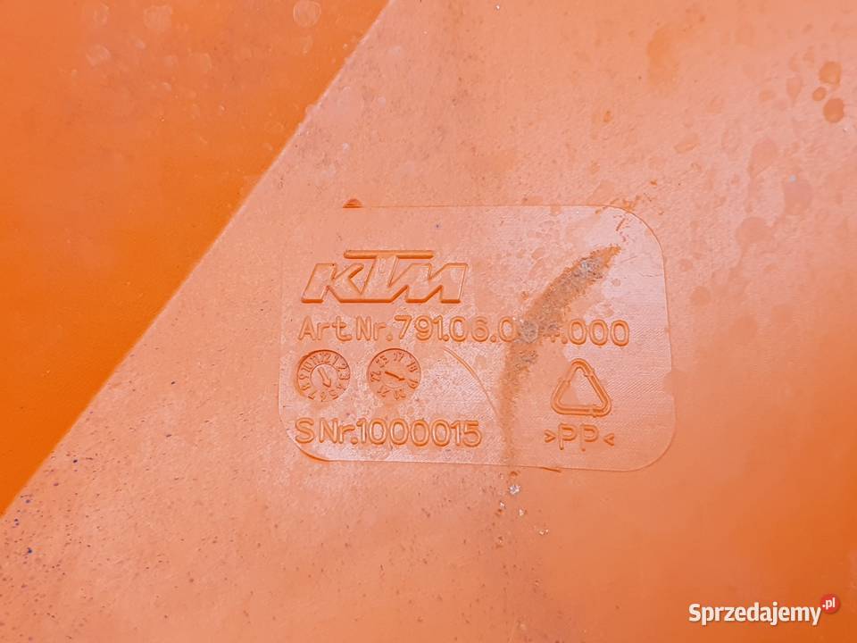 Boczek Prawy Tyl Oslona Zadupek Ktm Sx Exc 2020 łódzkie