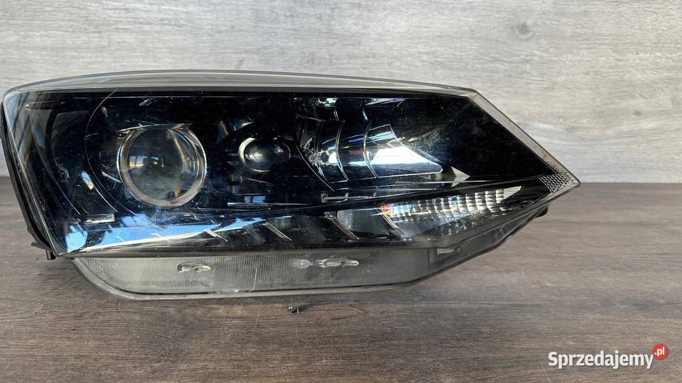 SKODA FABIA III 1418 LAMPA PRAWA LED SOCZEWKA lubuskie Gorzów Wielkopolski sprzedam