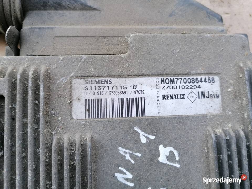 Komputer Sterownik Silnika Renault Laguna I Wisznice