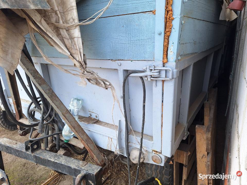 Sprzedam przyczepy wywrotka i sztywna Maszyny rolnicze Krapkowice