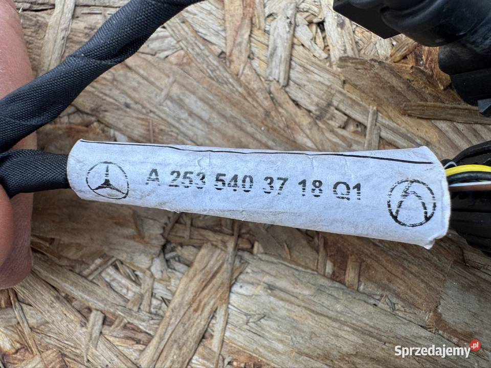 Instalacja wiązka PDC zderzaka tył Mercedes glc Rok produkcji 2019 Międzychód sprzedam