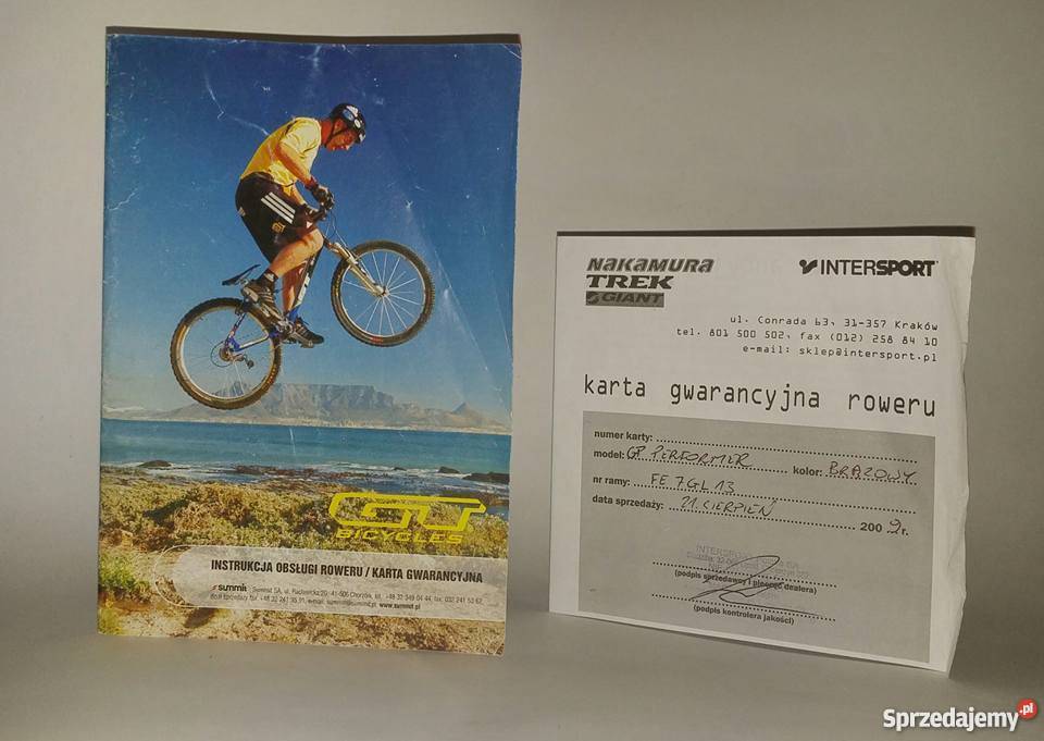 BMX GT Performer 2009 dolnośląskie Oborniki Śląskie