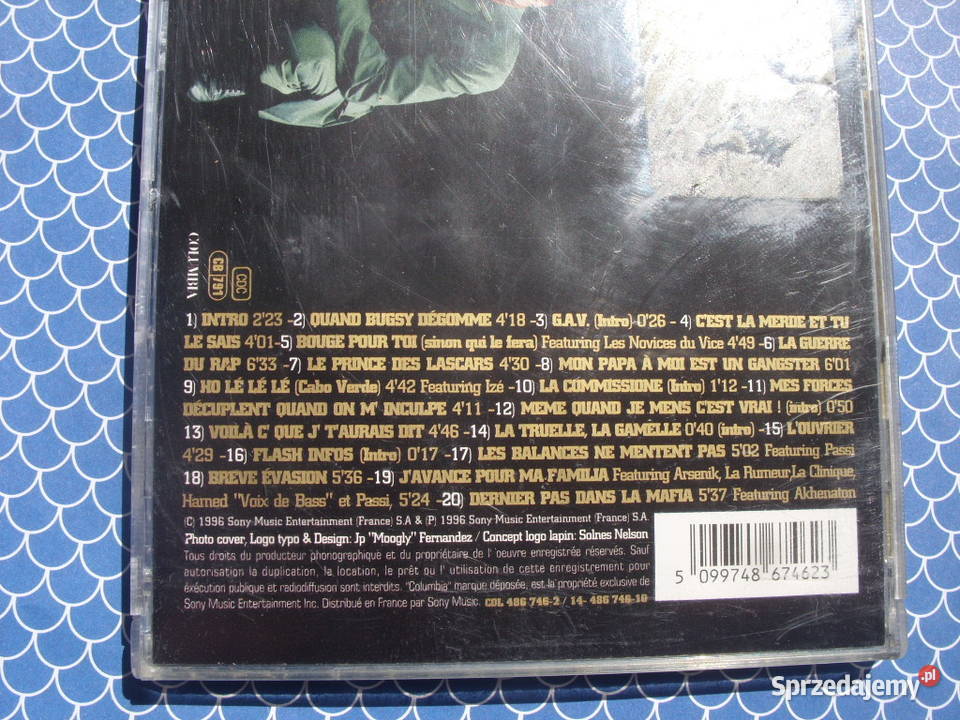 CD pop STOMY BUGSY LE CALIBRE 1996 Wołów
