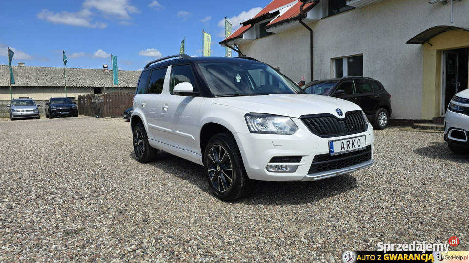 koda Yeti 4x4 ksenon webasto I 2009 Zieleniewo