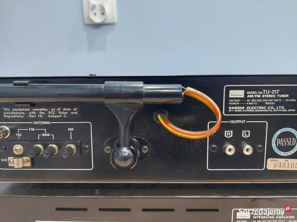 Sansui AU217 Amplifier and Sansui TU217 AMFM Łapy
