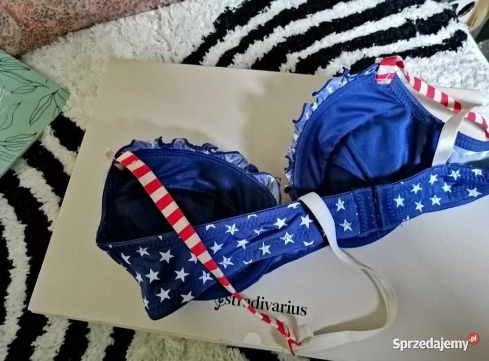 YORKER stanik biustonosz push up w print 70B 75 Leszno