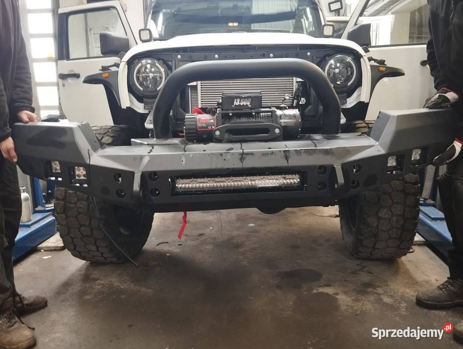 Zderzak przód Jeep Wrangler JK stalowy 4 mm Mojusz sprzedam