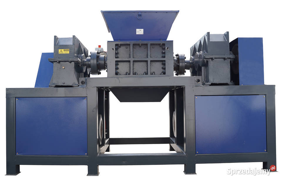 Kruszarka 30kW 2 Wały RECYKLING Drewna Płyt Częstochowa
