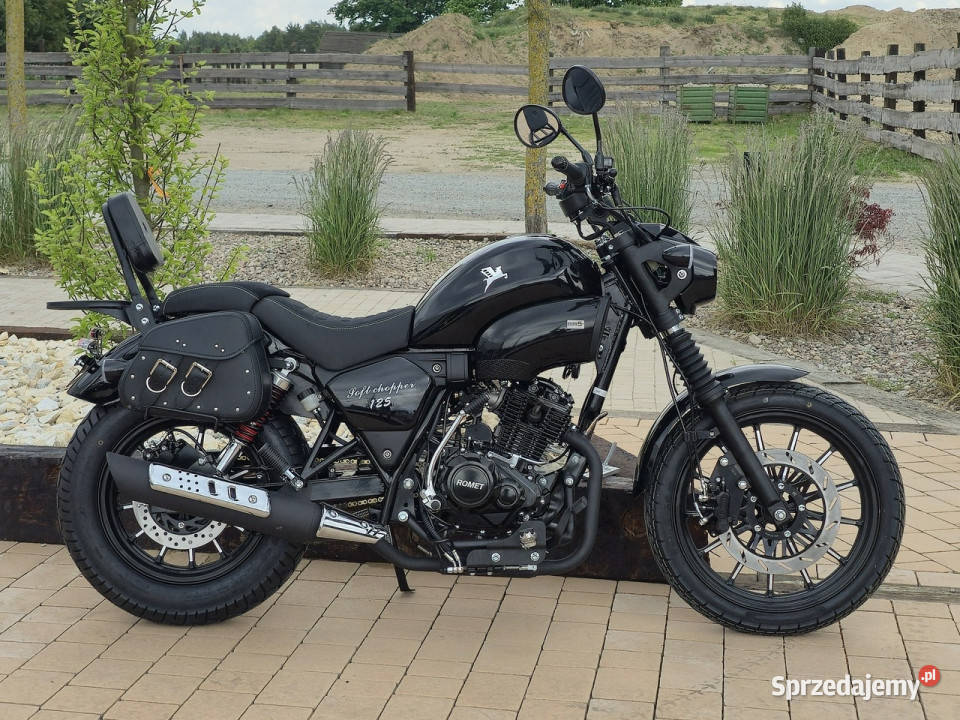 Romet inny ROMET SOFT 125 cruiserchopper Kup na bagażnik Bicz