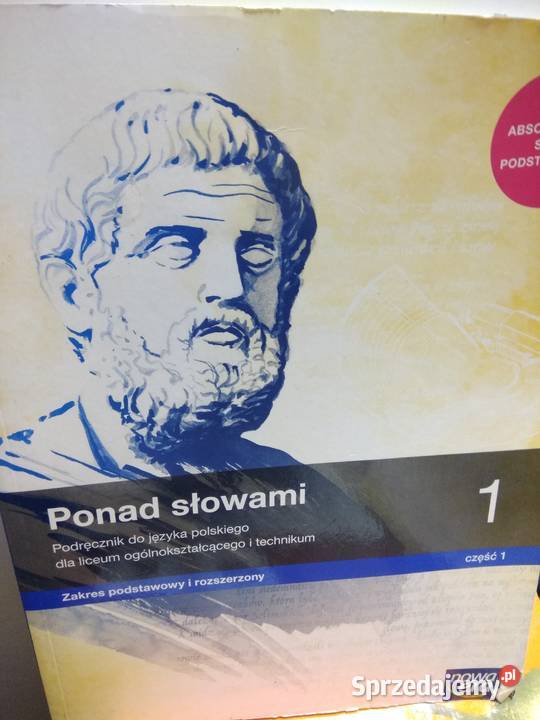 Ponad słowami polski ponadpodstawowe podręcznik Warszawa