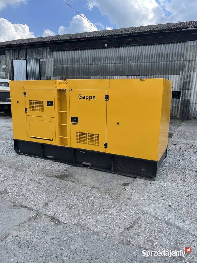 AGREGAT PRĄDOTWÓRCZY 200kW Warszawa
