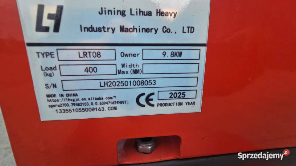 Wozidło budowlane Taczka gąsienicowa LRT 08 NOWA Dunkowa sprzedam