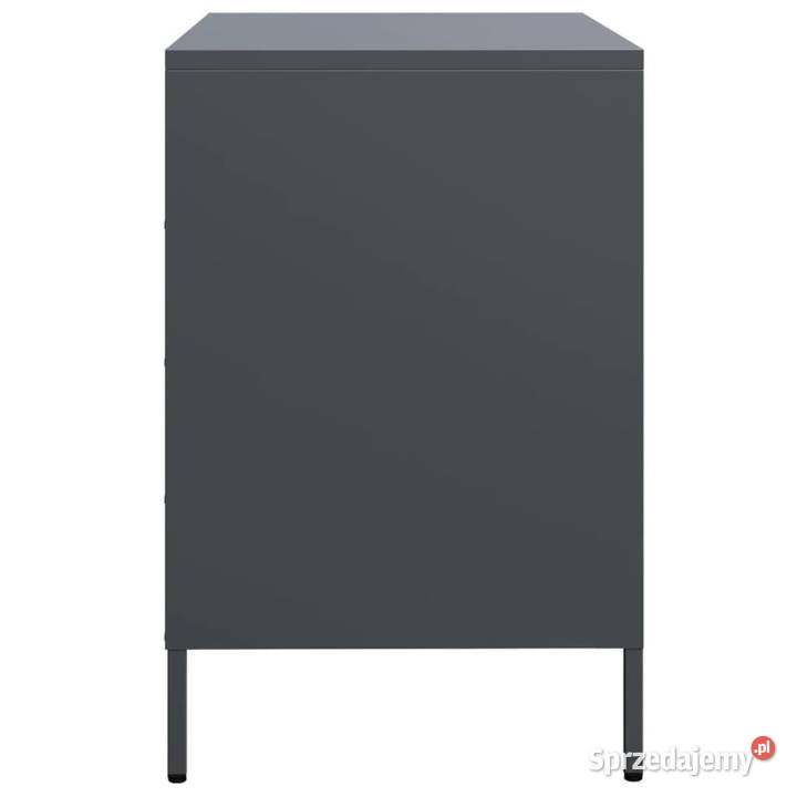 Szafka antracytowa 68x39x585 stal walcowana na Warszawa