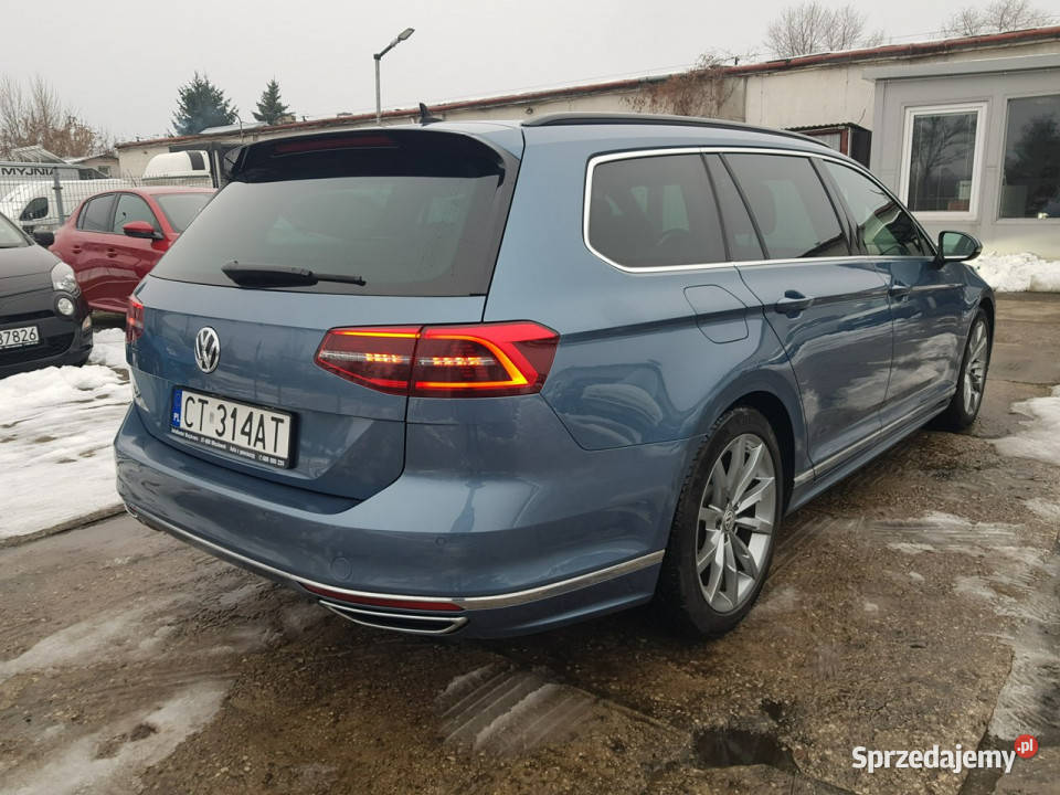 Volkswagen Passat 20 TDI RLine Panorama Virtual asystent pasa ruchu Włocławek