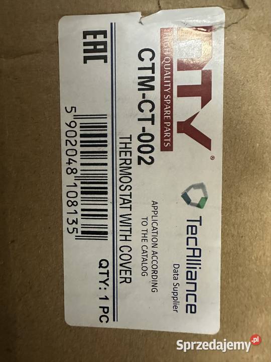 TERMOSTAT CITROEN PEUGEOT 16THP VTI C4 III 08 Ustronie Morskie