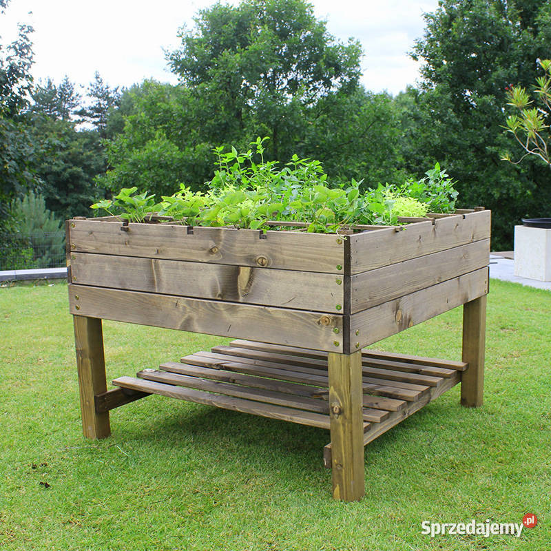 Niski stolik do prac ogrodowych Trzemeśnia sprzedam