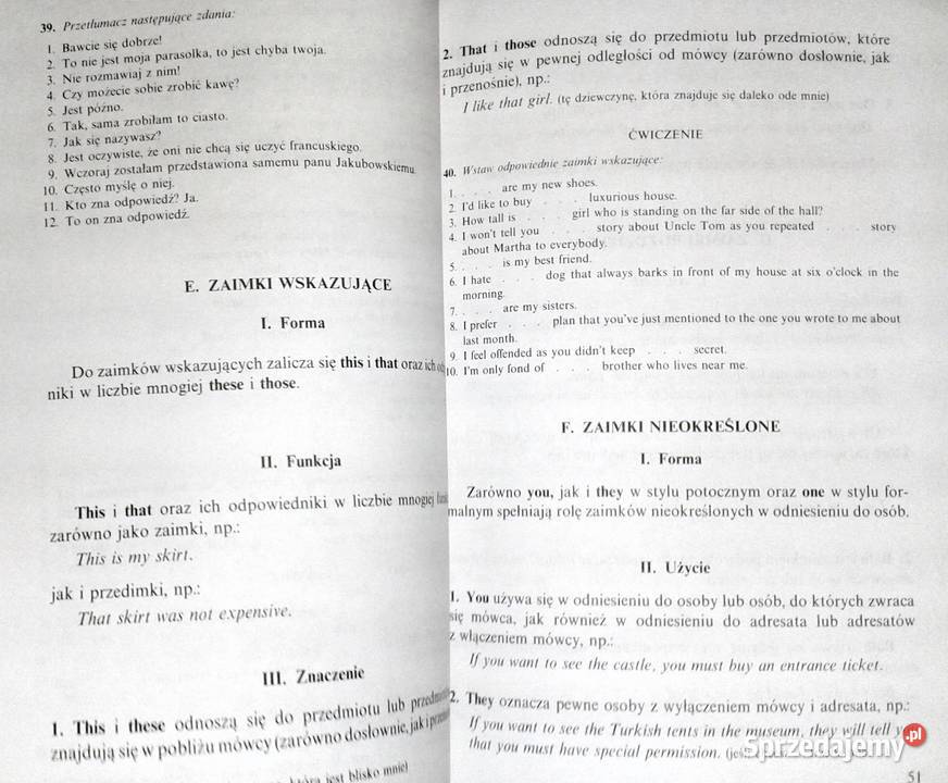 Mała gramatyka języka angielskiego z ćwiczeniami Chełm