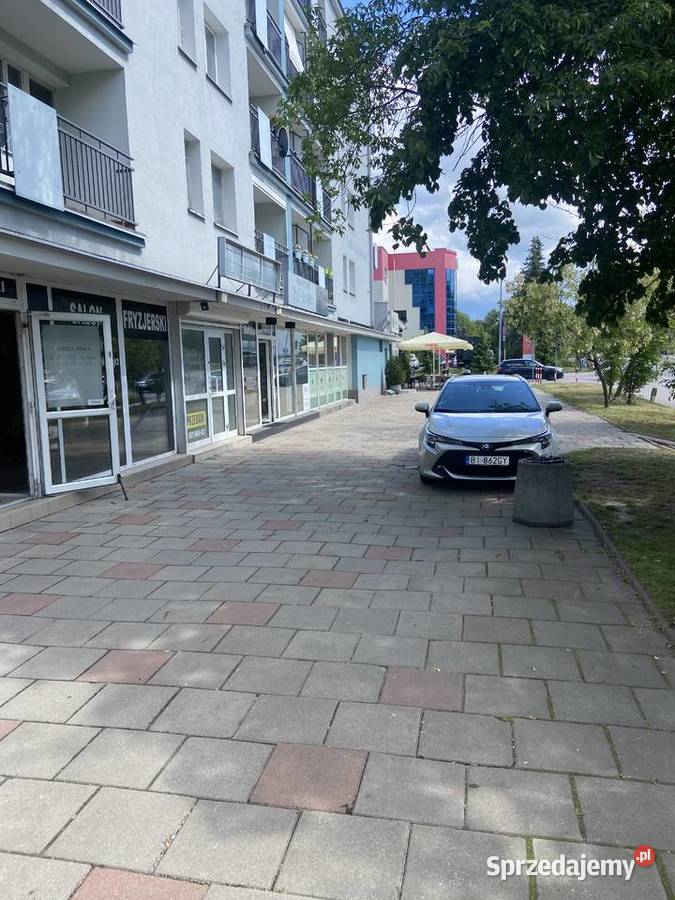 Lokal 155 m2 wejście z chodnika w ruchliwym podlaskie Białystok