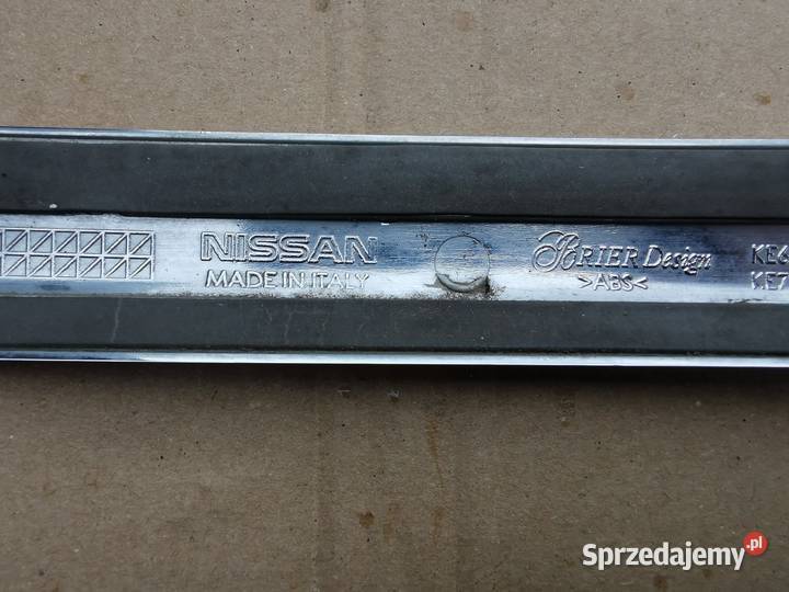 Chrom zderzaka tył qashqai 2 II j11 lift BRIER Sieraków
