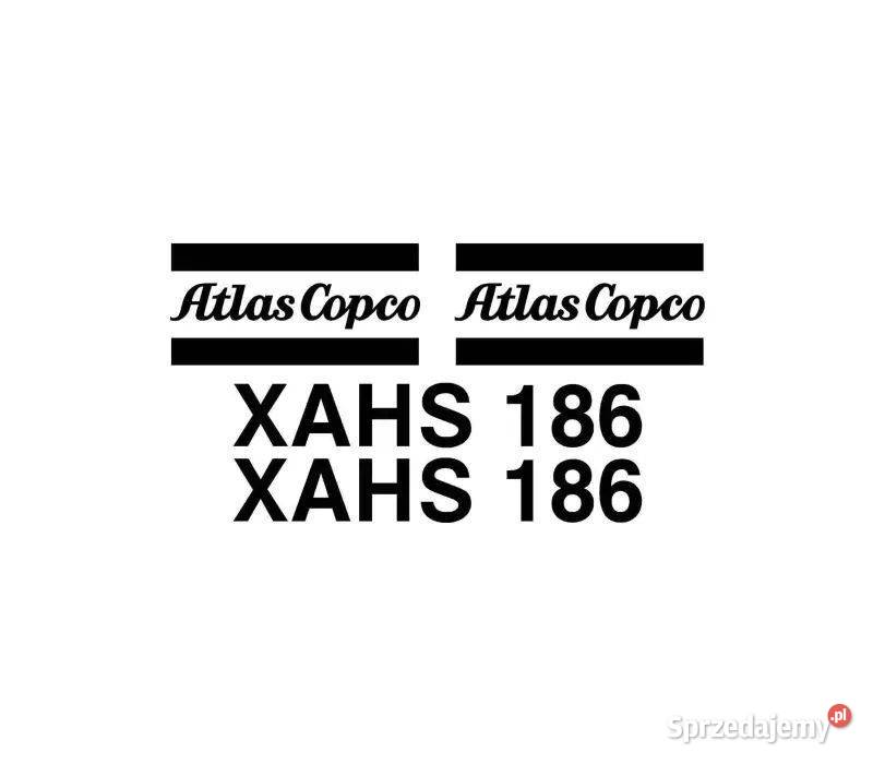 Naklejki naklejka oklejenie ATLAS COPCO XAHS 186 Janików sprzedam
