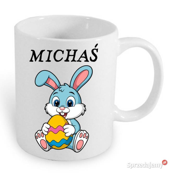 Personalizowany Kubek Wielkanocny 330ml Zajączek Kraków