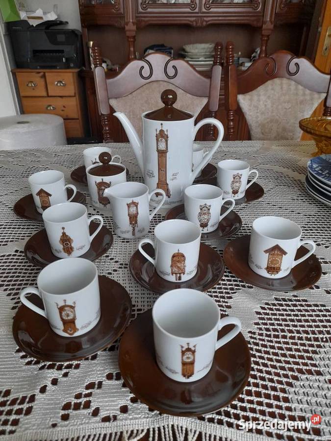 Porcelanowy serwis sygnowany Bielsko-Biała sprzedam
