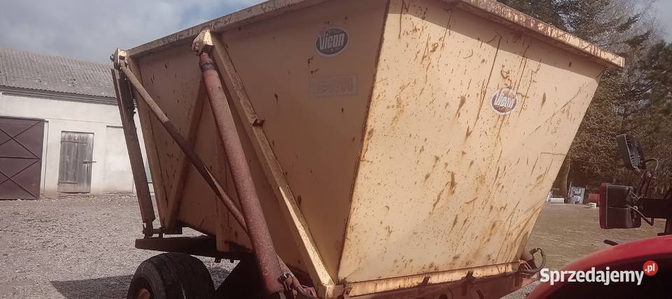 Przyczepa wywrotka jedno osiowa VICON HT 8000 Ługów sprzedam