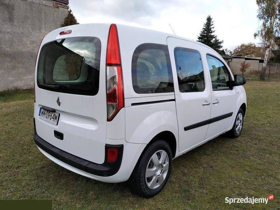 Renault Kangoo 12 benzyna 115 2016r mazowieckie Mińsk Mazowiecki