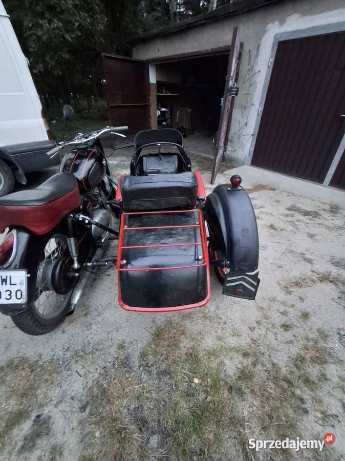 Wózek boczny do motocykla Brzeg Dolny