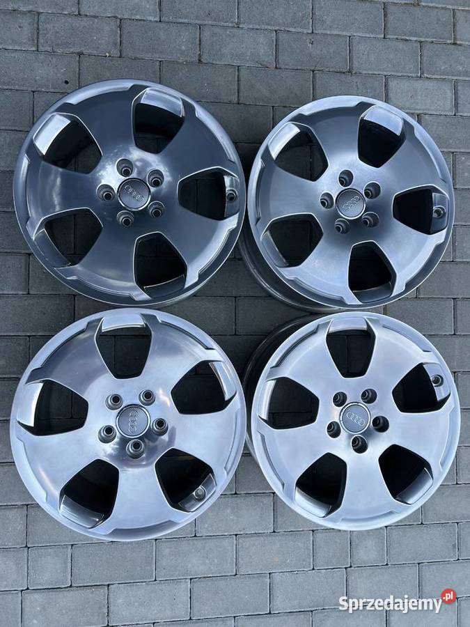 Oryginalne Alufelgi Audi 17 Polerowane Aluminium Samochodowe Zamość