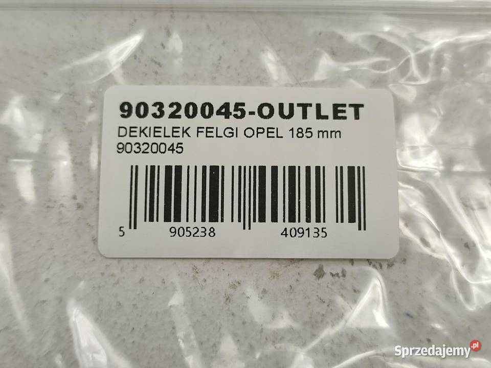 DEKIELEK FELGI 185mm 135mm OPEL 90320045