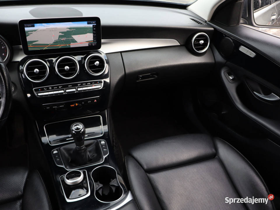 Mercedes C C 200 d srebrny Bielany Wrocławskie
