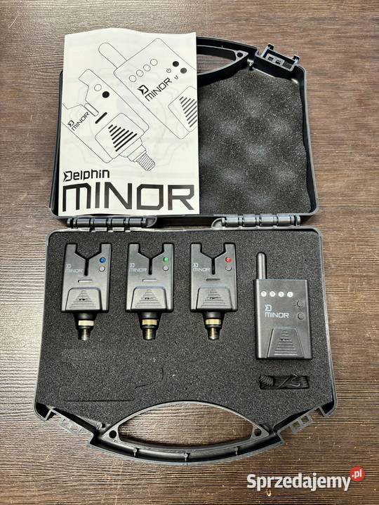 Zestaw sygnalizatorów brań z centralką Delphin Elbląg