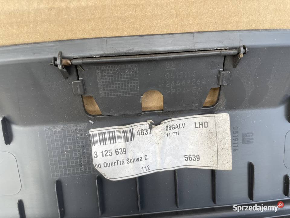 24469264 osłona progu bagażnika Opel Veritas c Szczecin