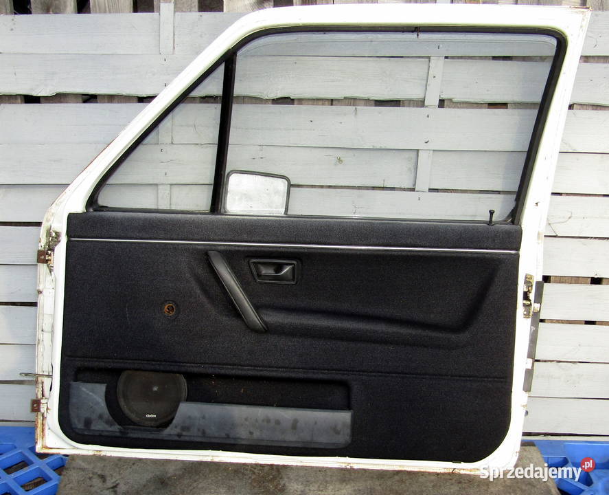DRZWI PRAWE VOLKSWAGEN GOLF II2 3DRZWI DZIELONA Drzwi Mysłaków