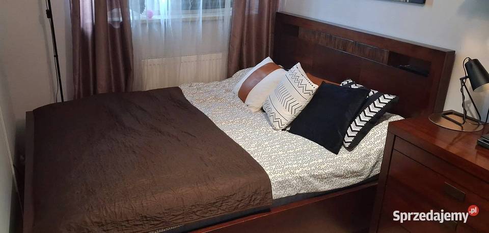 Zestaw Vinotti Malaga duży komplet łoże komoda Warszawa