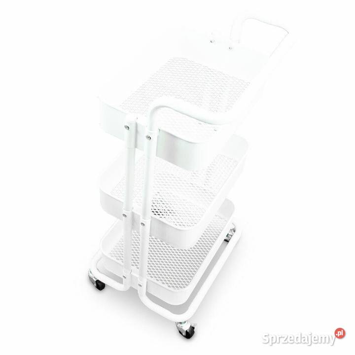 17329 Czarny wózek kuchenny organizer IKEA na Szafy, regały, półki Legnica